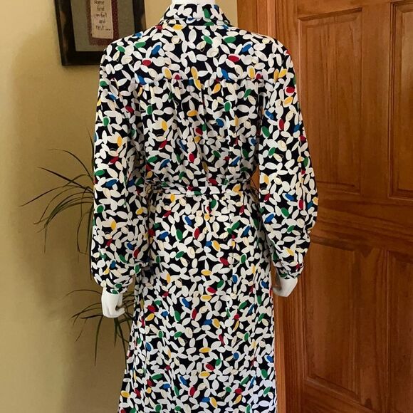 Vintage La Chemise Long Sleeve Polyester Dress - Picture 6 of 9